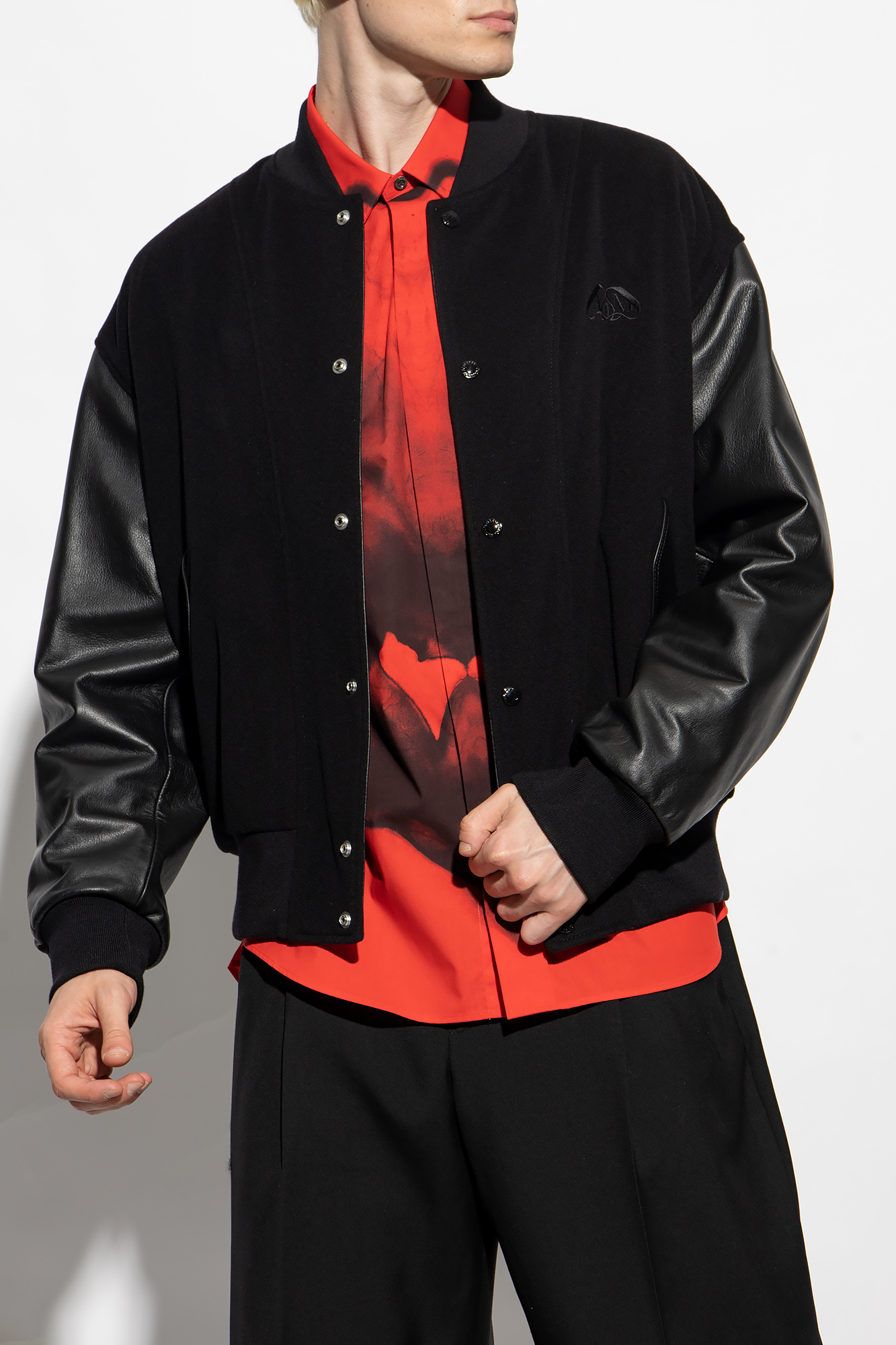 Alexander mcqueen varsity clearance jacket